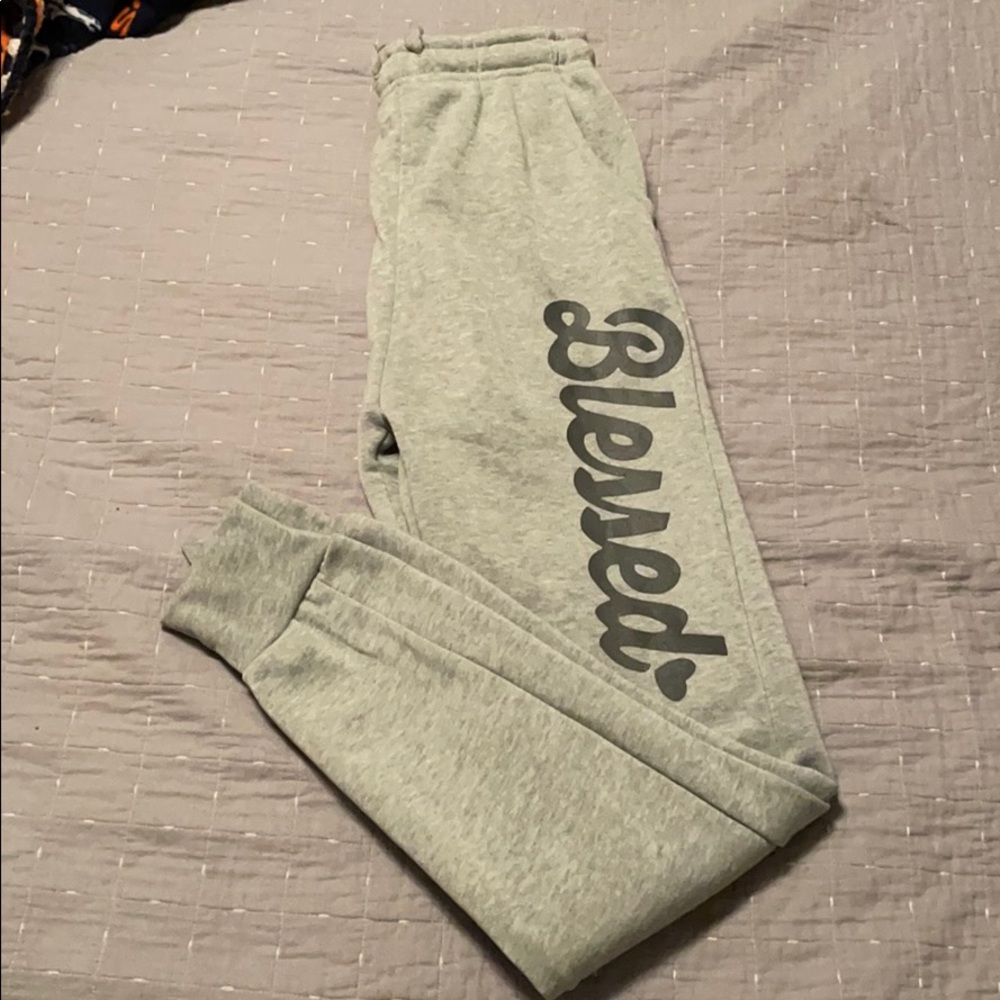 “Blessed” joggers